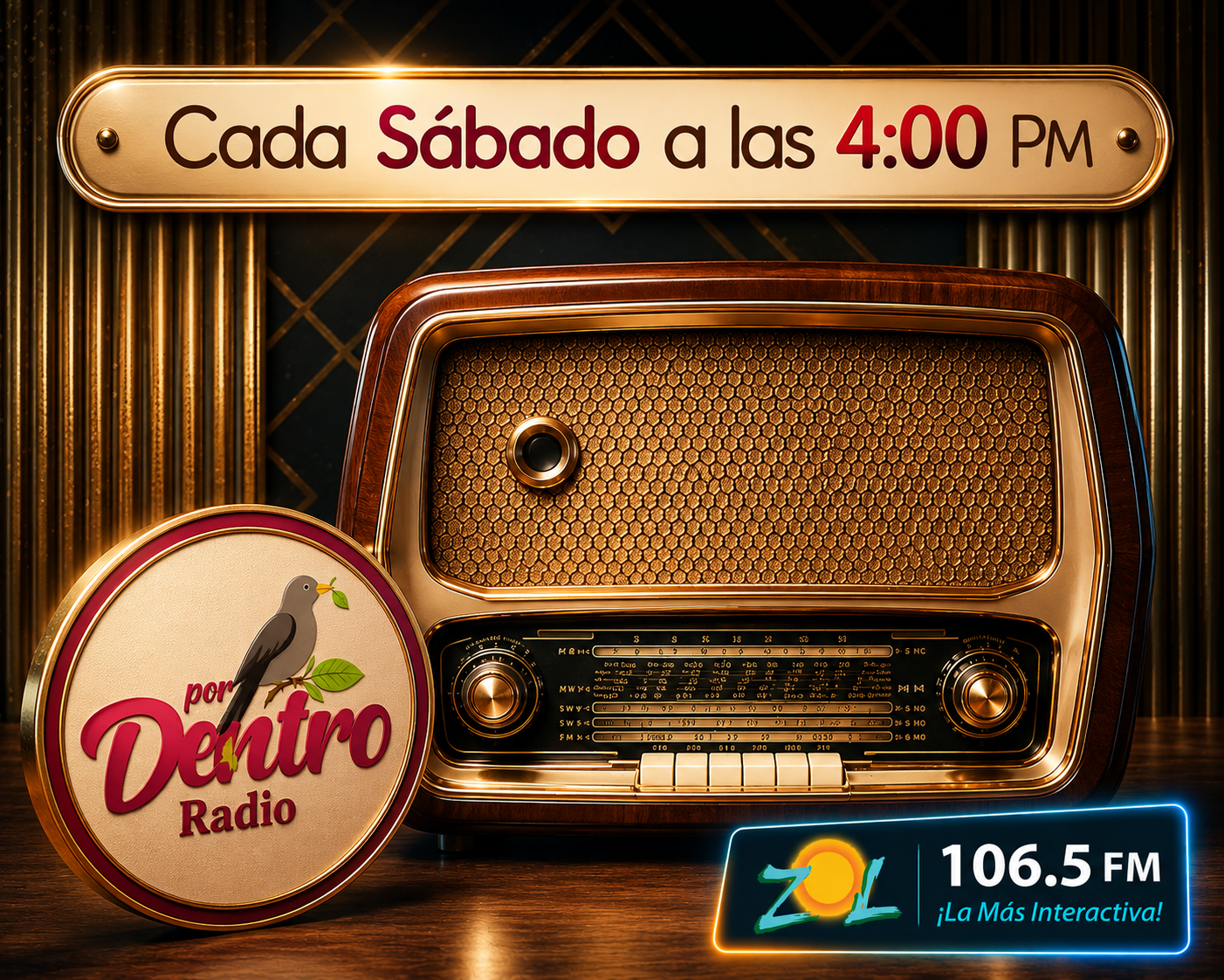 Por Dentro Radio - ZOL 106.5FM