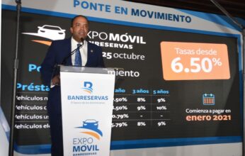 Banreservas inaugura ExpoMóvil 2020 con tasas fijas desde 6.50%