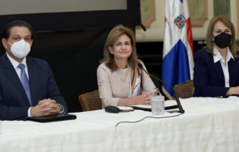 Vicepresidenta Raquel Peña anuncia avances del Plan Nacional Vacúnate RD