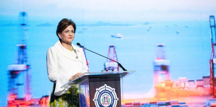 Vicepresidenta Raquel Peña encabeza presentación de la transformación del Sistema Portuario Nacional