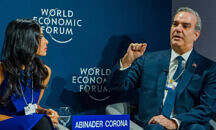 Éxito del turismo de RD despierta interés en Davos; presidente Abinader destaca el sector como vital para recuperar la economía