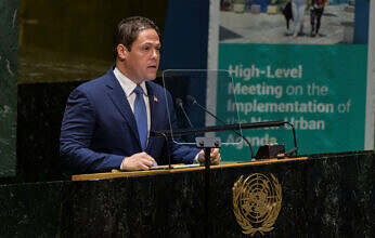 Ministro Bonilla destaca esfuerzos en materia de vivienda ante la ONU
