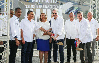 Presidente Abinader inaugura estación de pesaje del Vertedero de Haina, con un costo superior a los RD$52 millones
