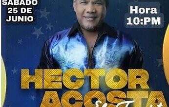 Héctor Acosta ofrecerá concierto en Puerto Plata