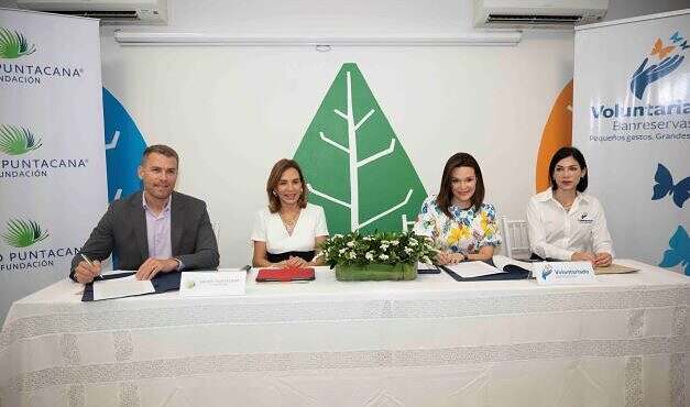Grupo Puntacana y Voluntariado Banreservas firman acuerdo estratégico para acciones de responsabilidad social y medioambiental