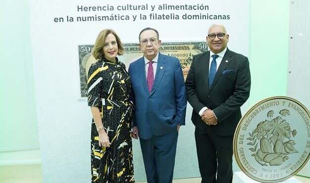 Banco Central abre la exposición ‘Herencia cultural y alimentación en la numismática y filatelia dominicanas’