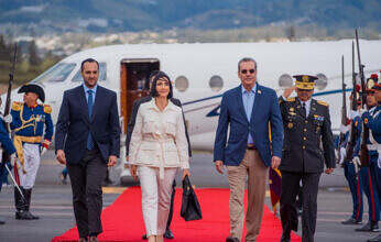 Presidente Abinader llega a Ecuador para la VI Reunión de la Alianza para el Desarrollo en Democracia