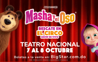Masha y el Oso “Rescate en el Circo”, al Teatro Nacional
