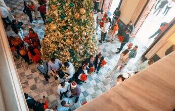 La Navidad abre los jardines del Palacio Nacional