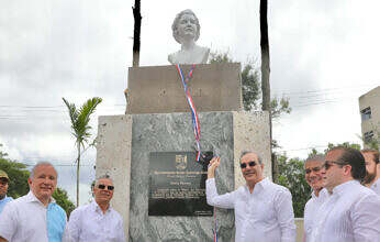 Presidente Abinader encabeza inauguración Boulevard del Dominicano en el Exterior, en Santo Domingo Este