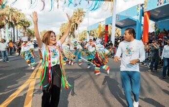 Carnaval del Distrito Nacional 2024 se celebra con éxito; más de 70 comparsas deslumbran en el Malecón de Santo Domingo
