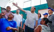 Alcalde Ulises Rodríguez inicia rescate del mercado central de Pueblo Nuevo