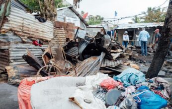 MIVED reconstruirá viviendas afectadas por incendio en La Puya de Arroyo Hondo