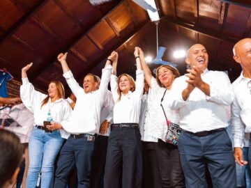Carolina Mejía consolida respaldo político en Ocoa con juramentación de estructura y asegura que quienes trabajen con ella gobernarán a su lado en 2028